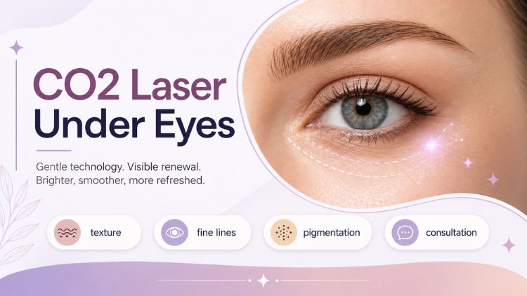 CO2 Laser Under Eyes: What It Can Treat, Recovery and Risks Explained