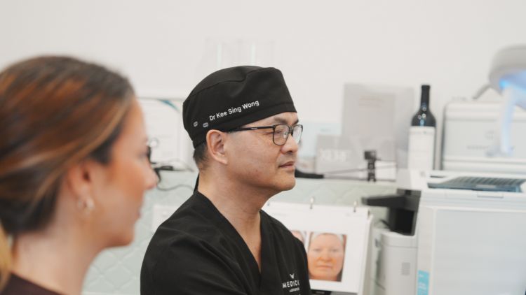 Consultation with Dr Wong
