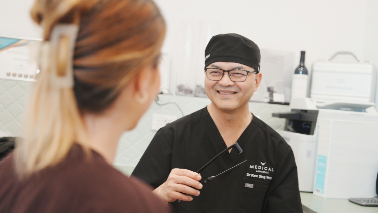 Consultation with Dr Wong about treatment options
